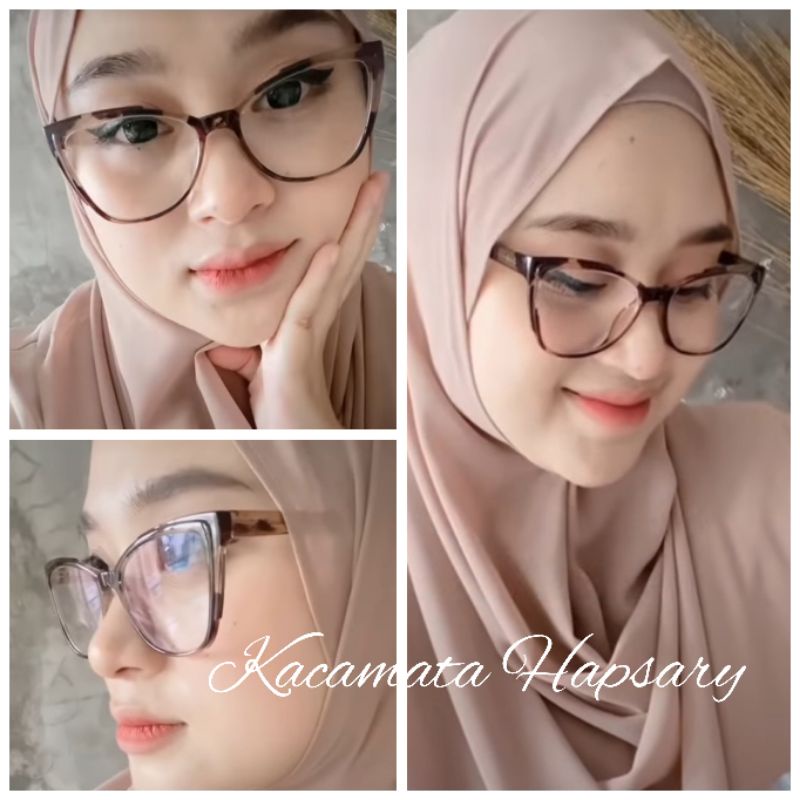 FRAME KACAMATA MINUS FRAME YUUTOO 7006 FREE LENSA ANTI RADIASI | KACAMATA WANITA ANTI UV