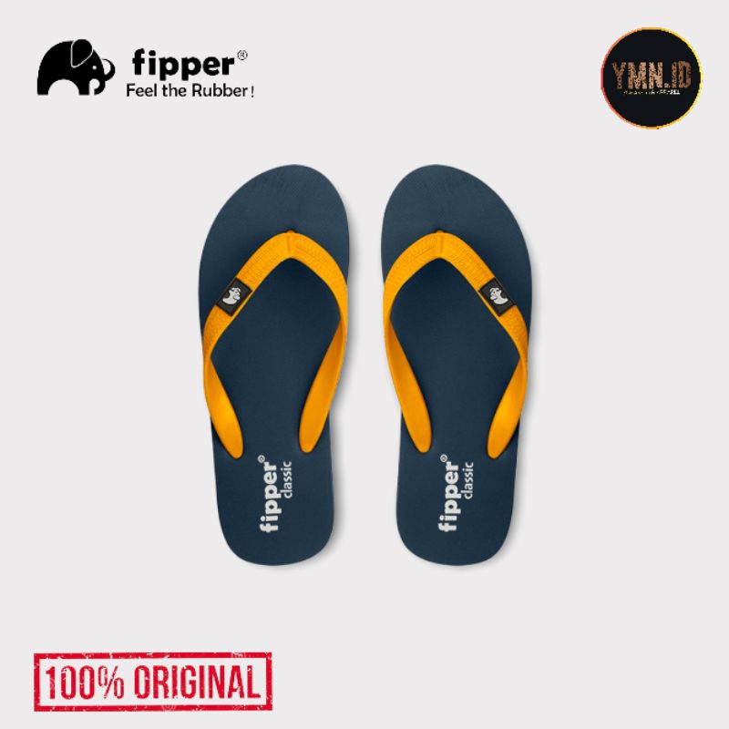 Fipper Classic Navy Mustard