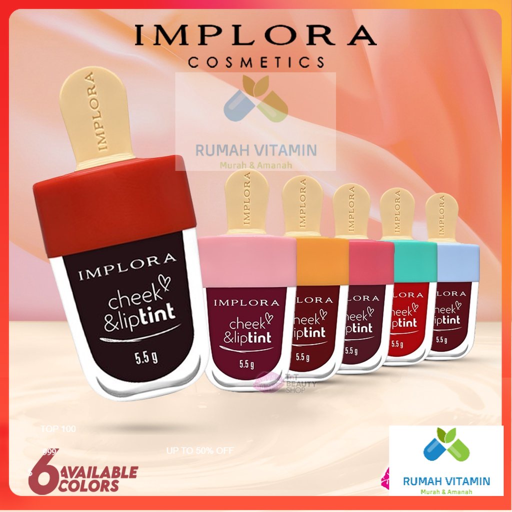 Jual IMPLORA Cheek & Liptint | Impora Cheek & Lip Tint Liptint | Shopee ...