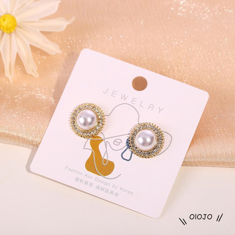 【COD】Anting Mutiara Kecil Gaya retro Korea Untuk Wanita