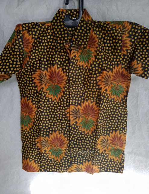 kemeja batik pria modern