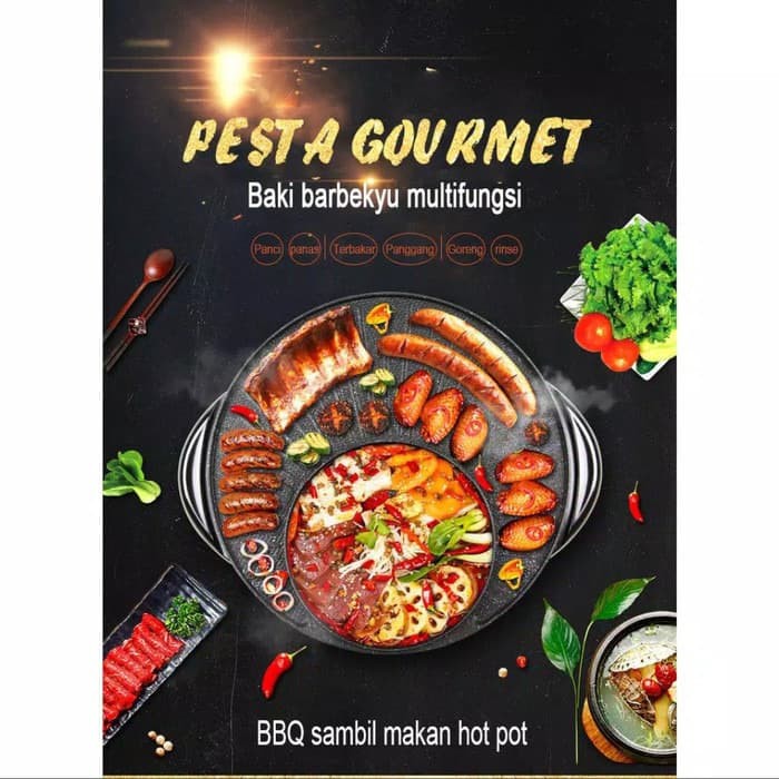 GARANSI 3 BULAN KERUSAKAN Baki Barbeque Multifungsi ORI TOP KOREA