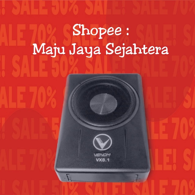 Venom VX 8.1 Subwofer Pasif Subwoofer Kolong