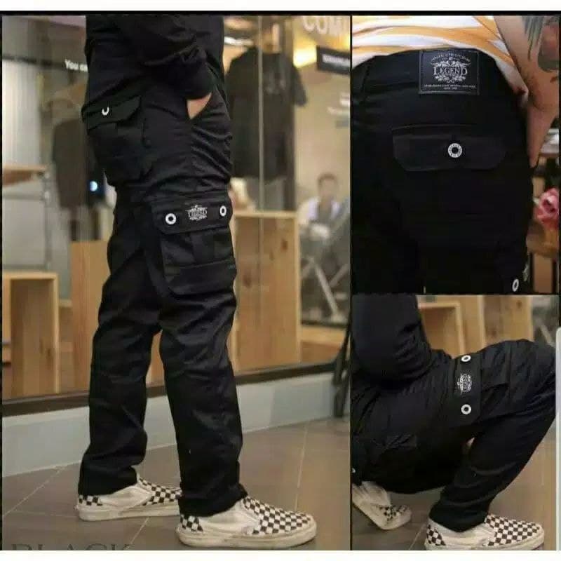 [BISA COD] 27--38 YANG LAGI HITS celana panjang pria COWOK cargo KIMPOL TerMuraH YANG Terlaris chinoCelana Cargo Panjang Legend of Denim Original (Ada Big Size)