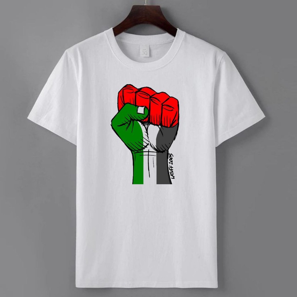 Kaos Palestina Pria Distro Murah Original Terbaru Wanita Big Size Xxl Baju Palestine Anak Cewe Cowo