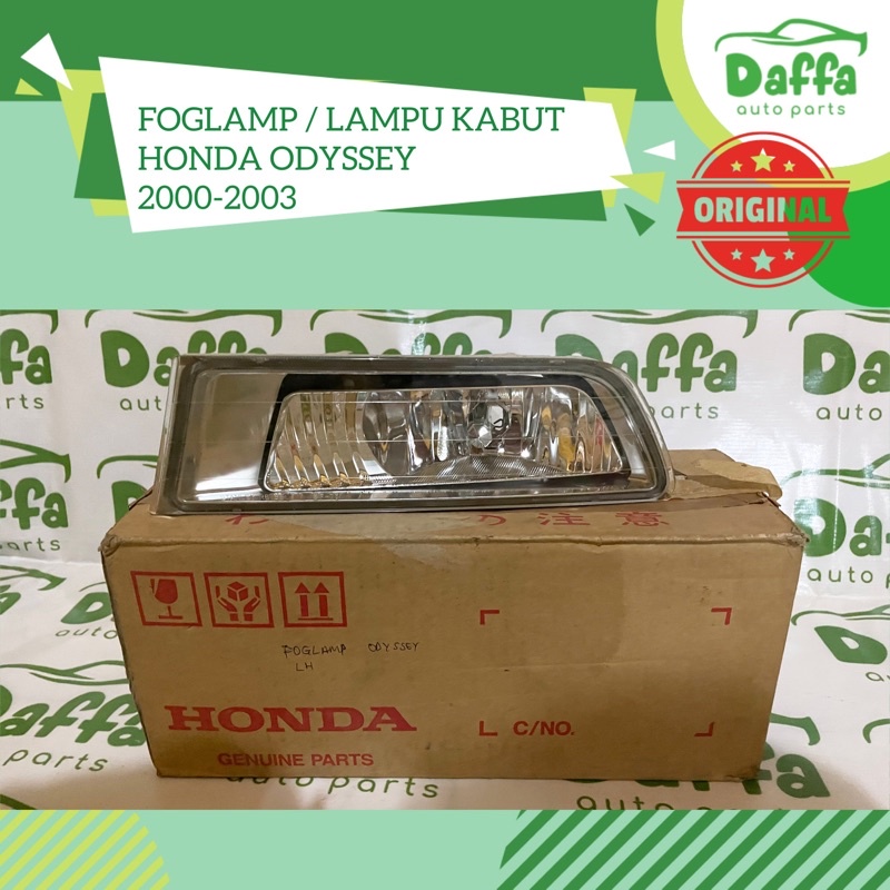 Lampu Foglamp Fog Lamp Kabut Senja Bemper Bumper Mobil Honda Odyssey 2000 2001 2002 2003 Original
