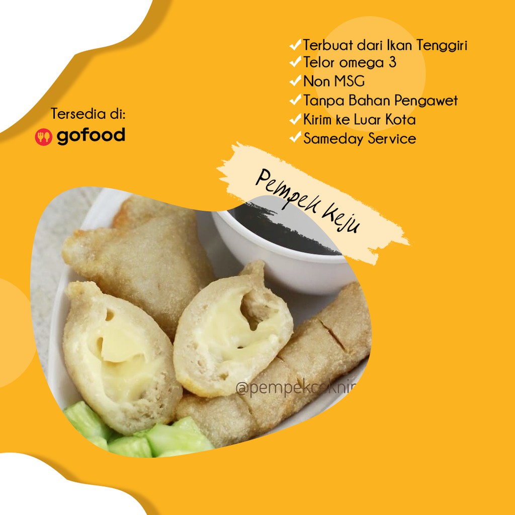 

Pempek Keju | Pempek Ikan Tenggiri | Pempek Cek Nimas | Enak, Sehat dan Berkualitas