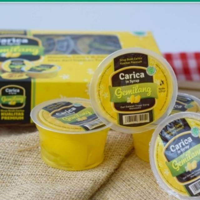 

Carica Dieng Gemilang isi 6 cup