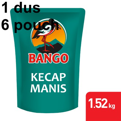 KECAP BANGO 1.5KG REFILL/1 DUS/6PCS