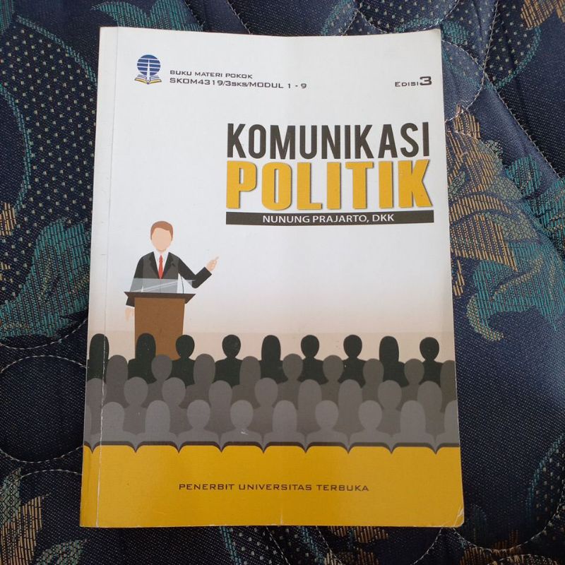 [PRELOVED] MODUL UT/BMP SKOM4319 KOMUNIKASI POLITIK