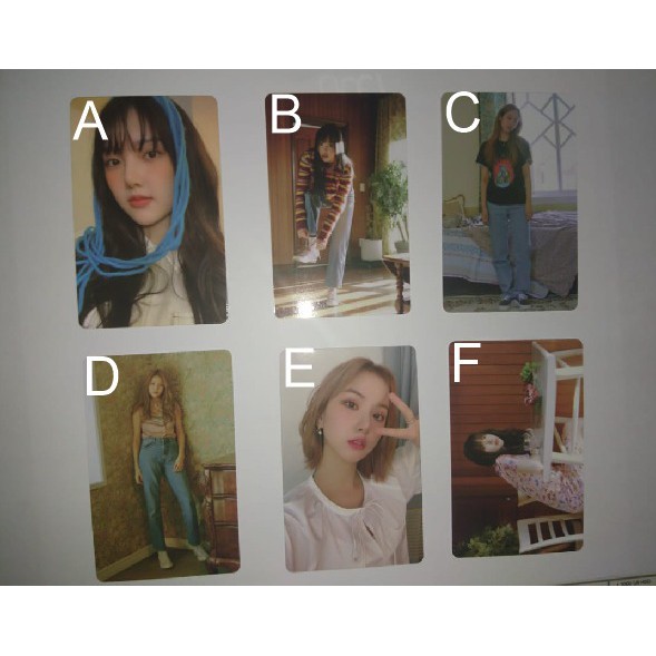 GFRIEND Labyrinth Eunha Yerin SinB Sowon Yuju Photocard PC Official