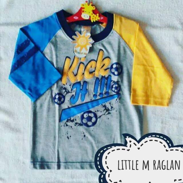 Little m XL raglan lengan panjang