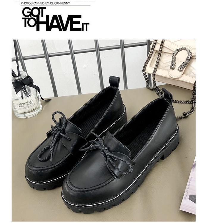 [ ORIGINAL IMPORT ] Sepatu Docmart Wanita Hitam Sepatu Oxford Wanita Import Premium Quality SI 144