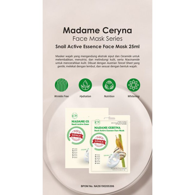 Madame Ceryna C’n SNAIL ACTIVE ESSENCE FACE