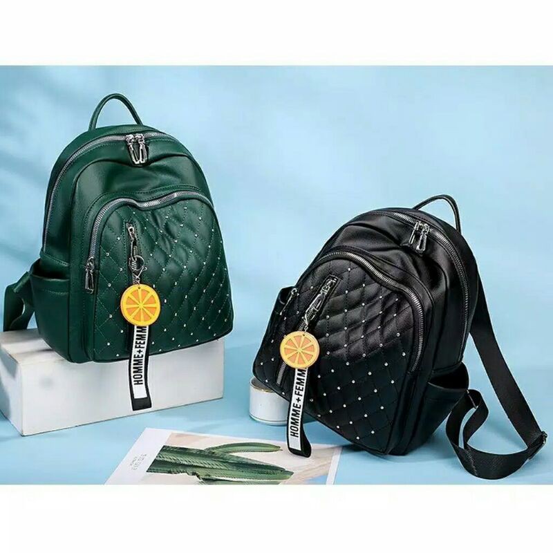 TAS TREND MASA KINI 2020/RANSEL LEMON SEMI KULIT BEST SELLER FASHION