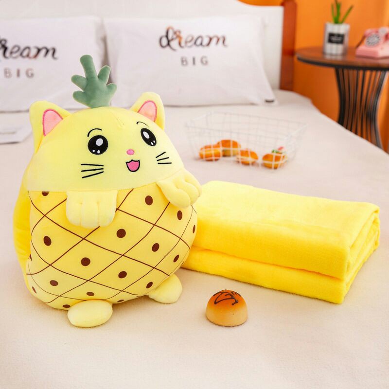 Bantal Selimut Boneka 4 in 1 Balmut Lucu Impor/Boneka Selimut Penghangat Tangan Impor /Bantal Travel