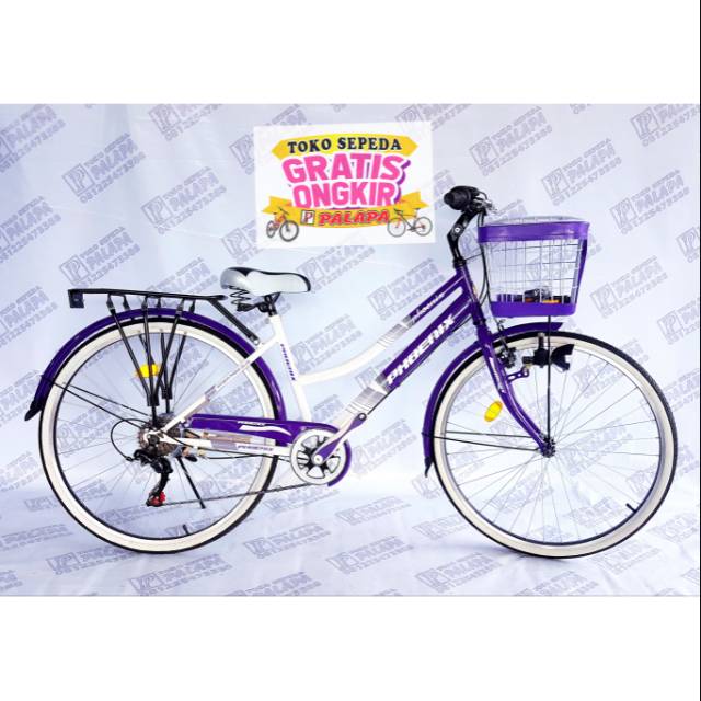Sepeda Keranjang City Bike 26 Phoenix 116 CTB