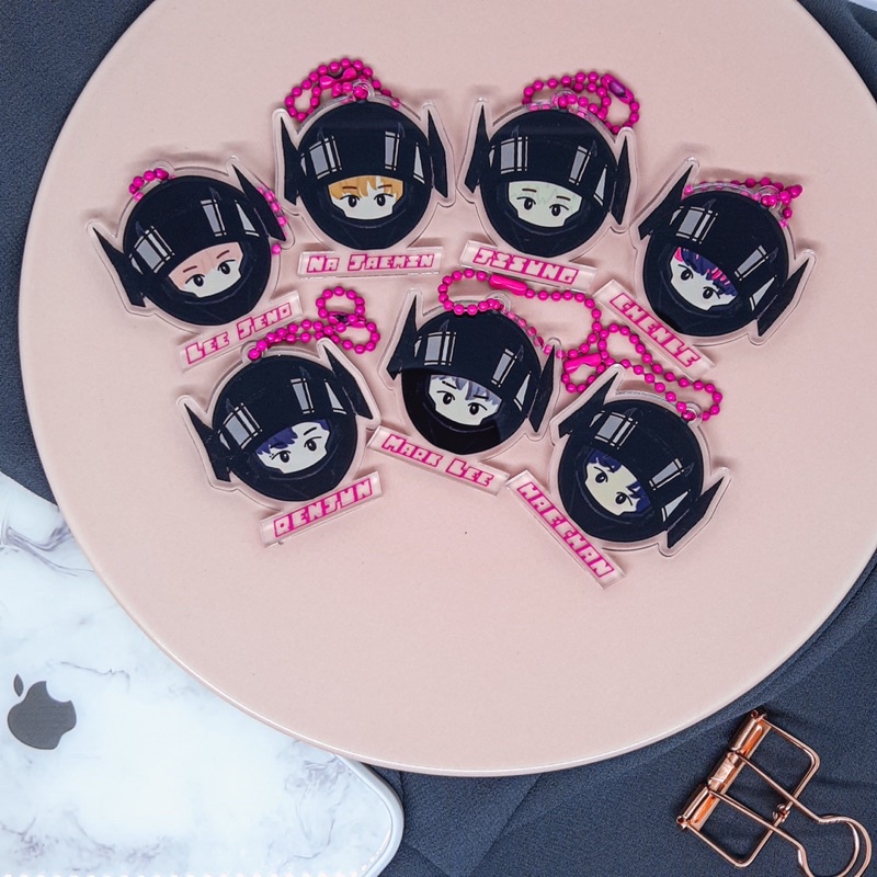 KEYCHAIN NCT DREAM GLITCH MODE HELM