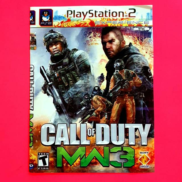 KASET GAME PS2 CALL OF DUTY MW3