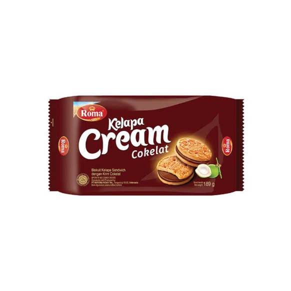 

ROMA KELAPA CREAM COKLAT 189G