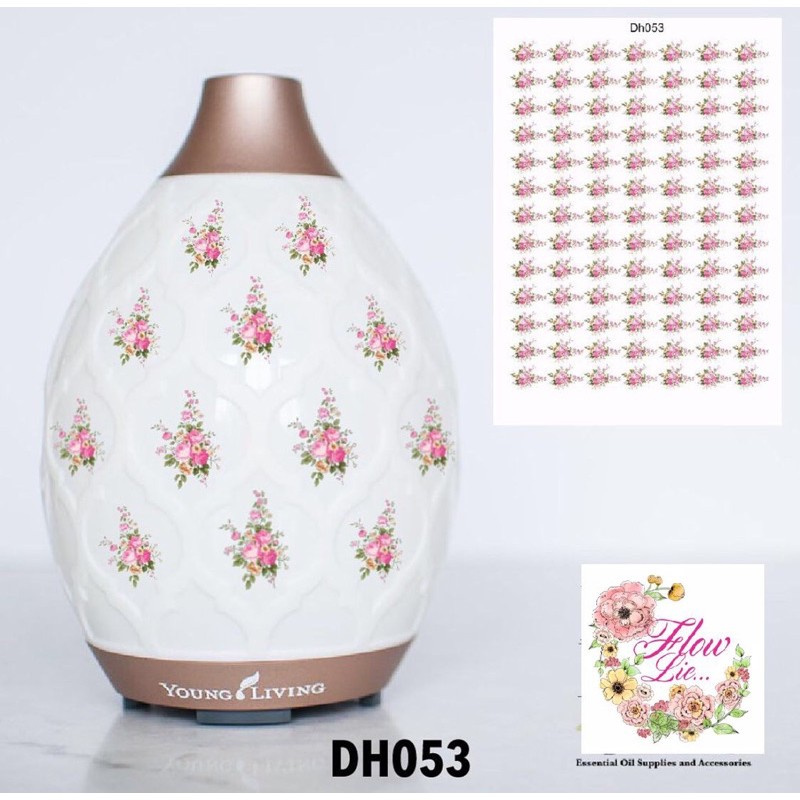 

stiker diffuser FLOWER - tempelan diffuser - cutting sticker