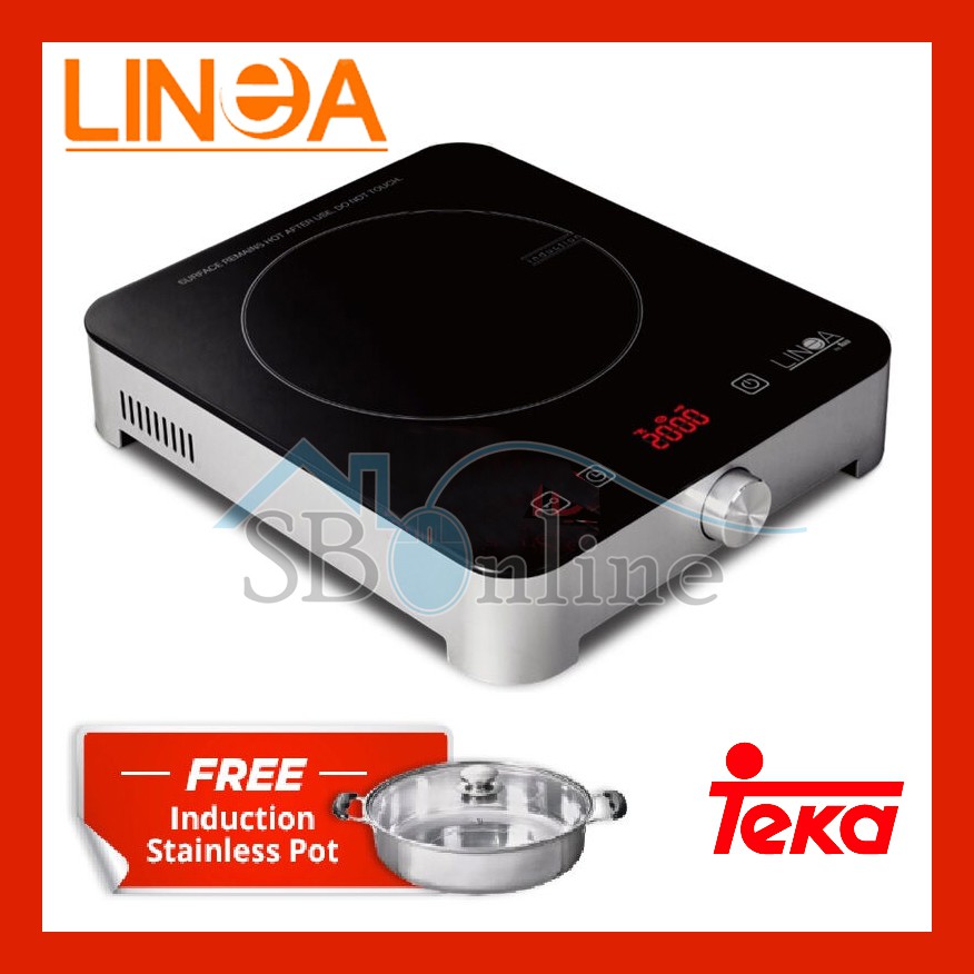 LINEA Induction Hob Portable - IHP 301 - FREE Stainless Pot