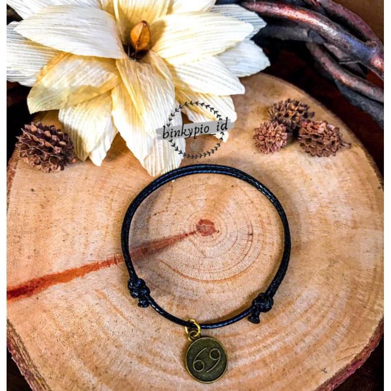 GELANG TALI ZODIAK | BRACELET ZODIAK | ZODIAK BRONZE