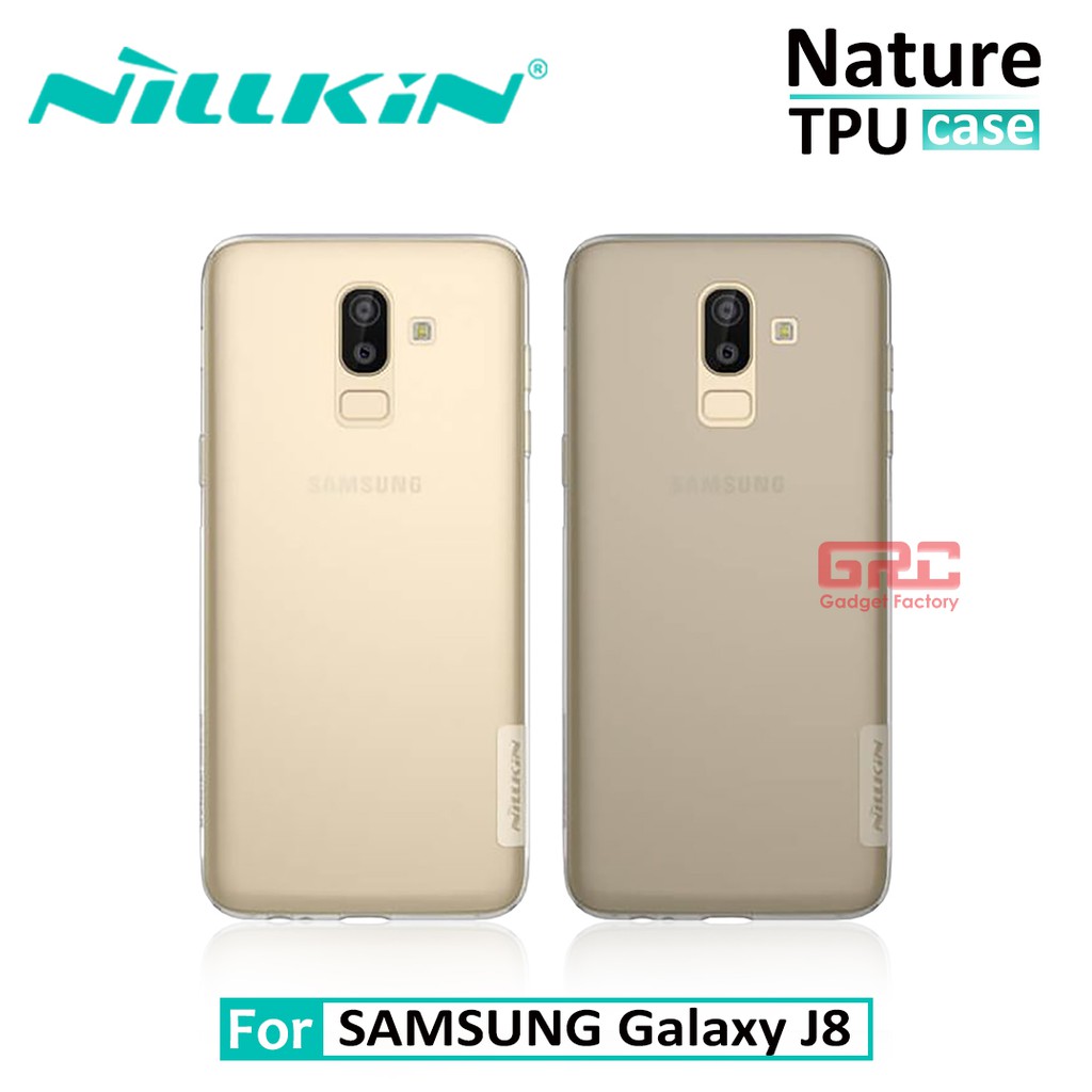 Case SAMSUNG Galaxy J8 Softcase Transparan TPU Original