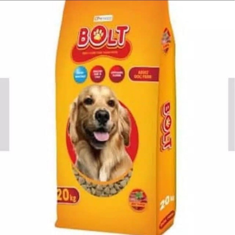 pakan anjing BOLT beef for dog 20kg