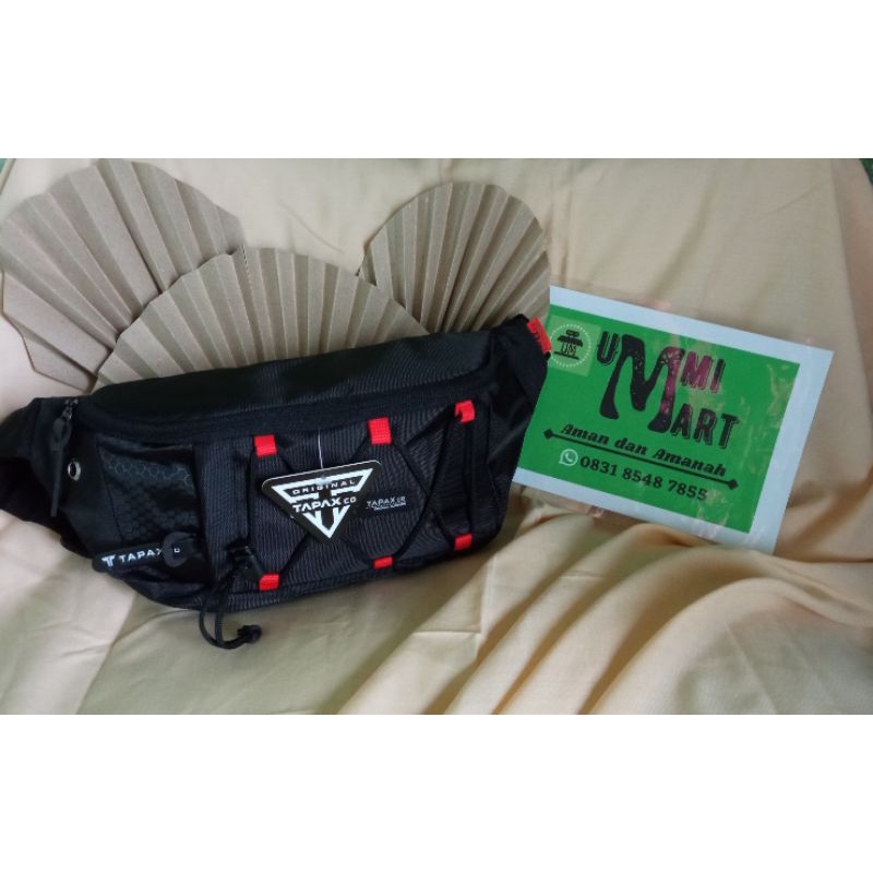 Tas Selempang Cowok dan Tas Pinggang Cowok merek TAPAX Waterproof (anti air)