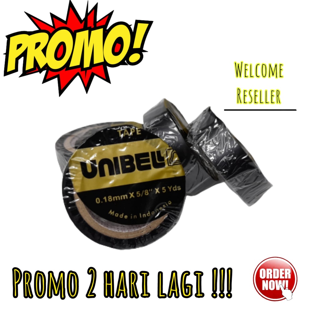 Lakban Unibel Hitam Kecil