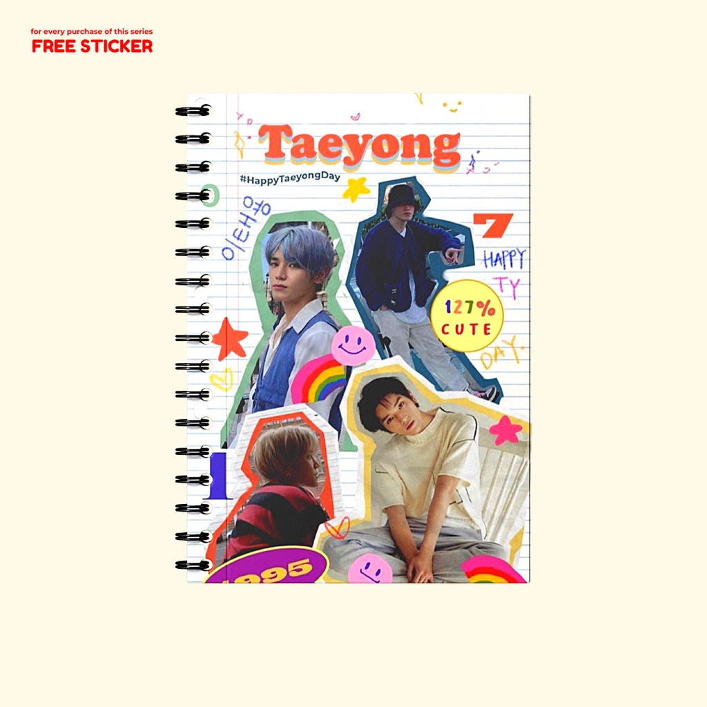 

Taeyong NCT Series - Notebook Planner Journal