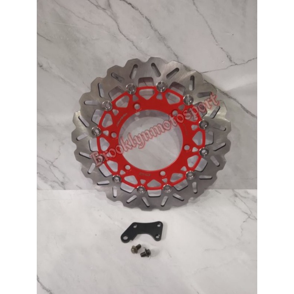 Piringan Cakram Depan Delkevic Ninja 250 Karbu Ukuran 320mm