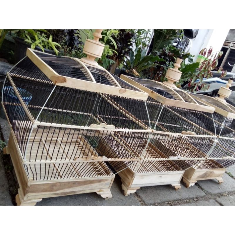 Sangkar Burung Derkuku / Sangkar Unik / Burung Anggungan