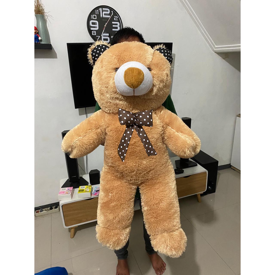 Boneka Teddy Bear Jumbo Pita Boneka Beruang Jumbo 90CM