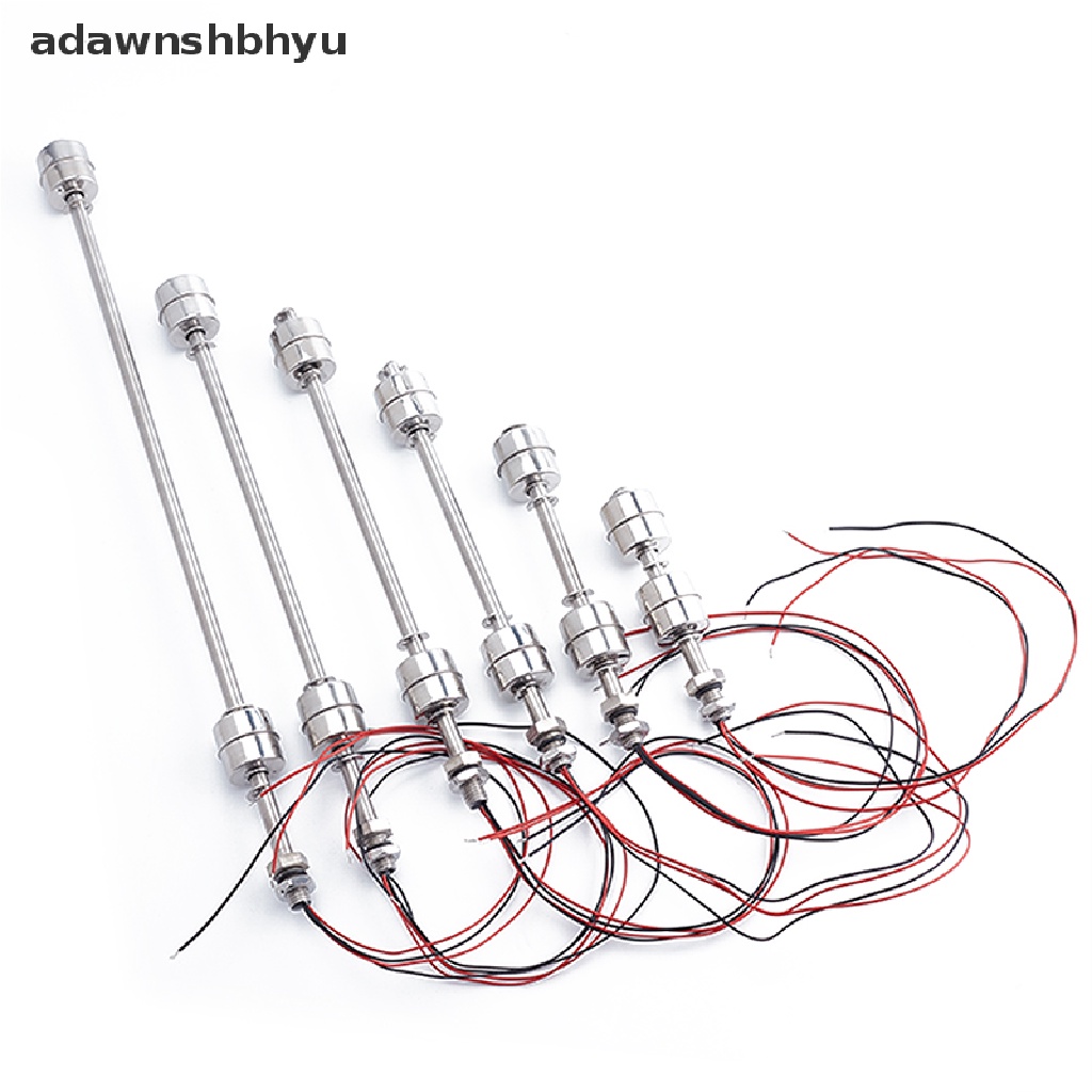 Adawnshbhyu Stainless Steel Double Ball Float Switch Tank Sensor Aliran Level Air Cairan