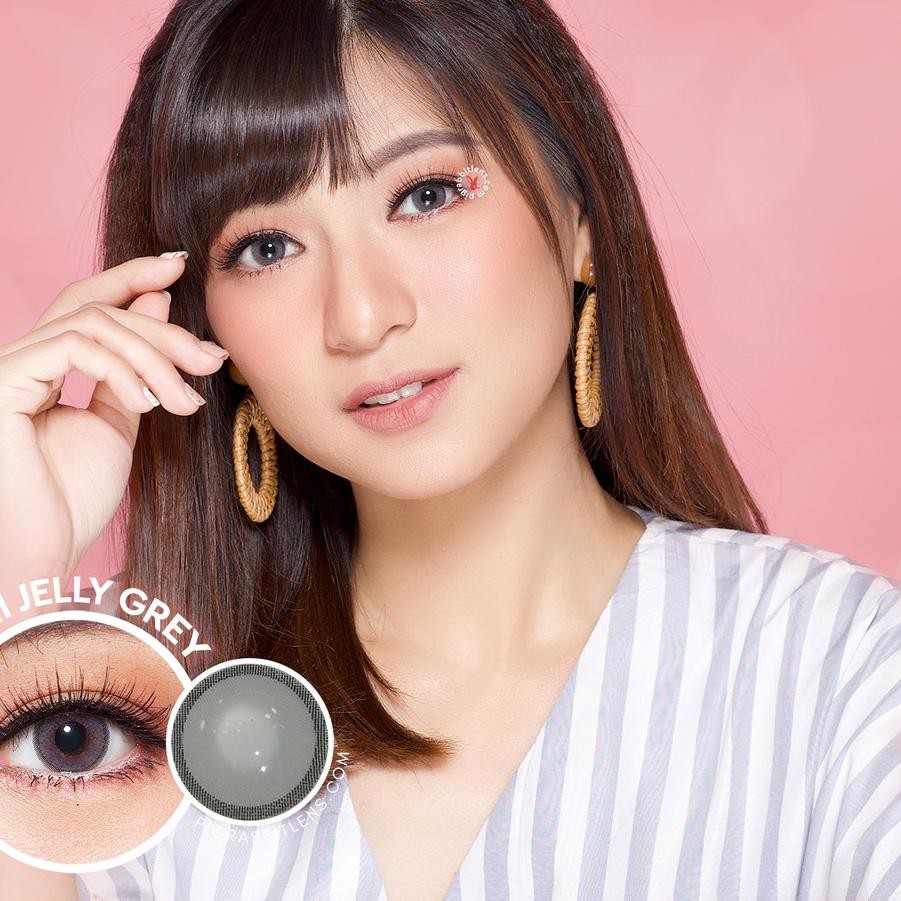 

[YJO] Kitty Kawaii Mini Jelly Grey Softlens ✅