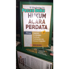 Jual Buku Hukum Acara Perdata Tentang Gugatan,Persidangan, Yahya ...