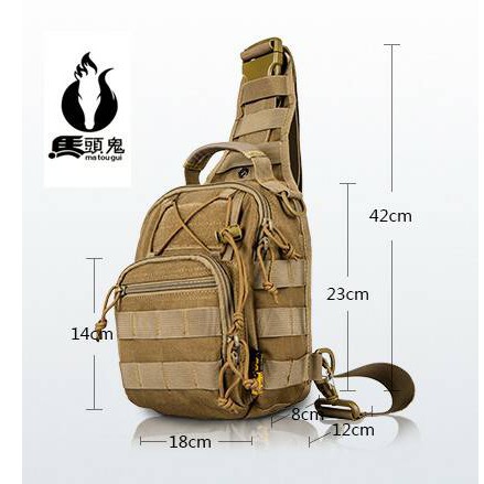 tas sling (seling) 093 - tas army 093 - tas selempang loreng