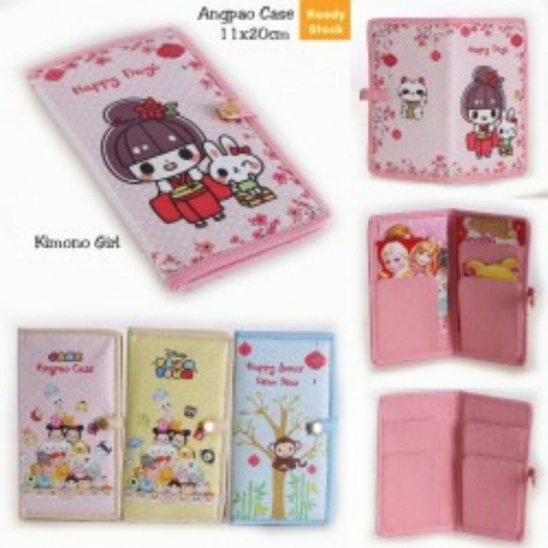 Dompet Anak Perempuan Kimono Girl Motif Import ACC226