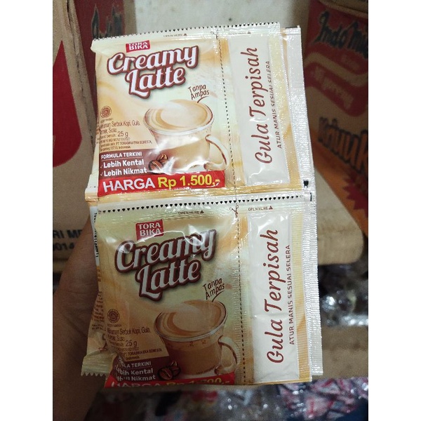 

Creamy Latte 1 Renceng isi 10