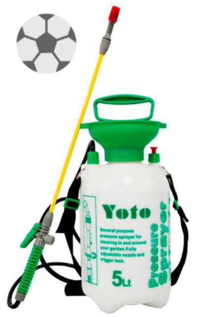 Pressure sprayer YOTO 5 liter semprotan(penyemprot tamaman bertekanan)