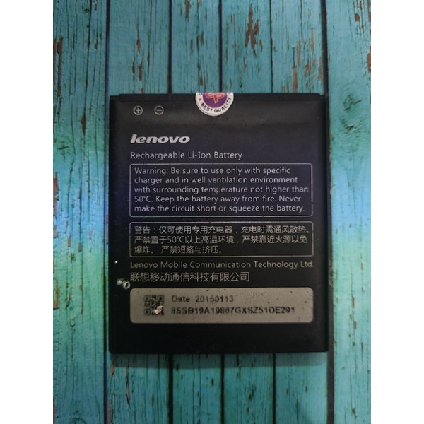 Baterai Batre Batu  Lenovo A606 BL210  Ori Copotan HP