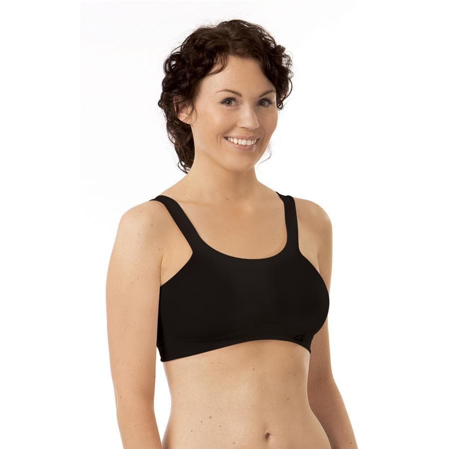 Carriwell Seamless Organic Comfort Bra Black S M