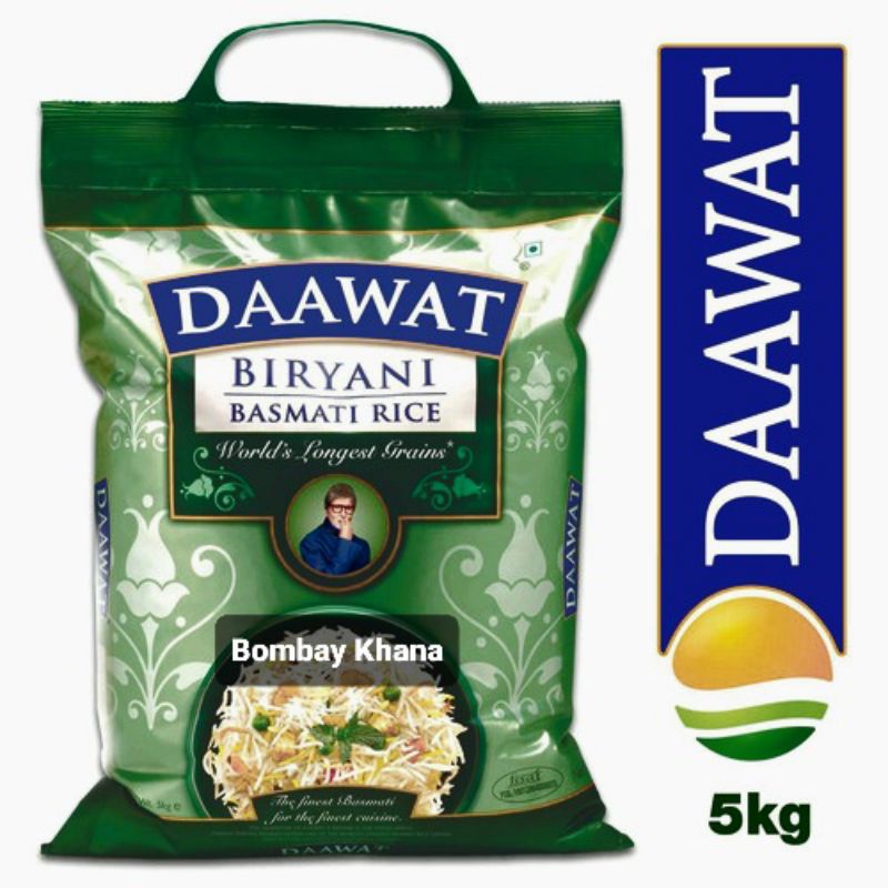 

Daawat Biryani 5 kg beras basmati India