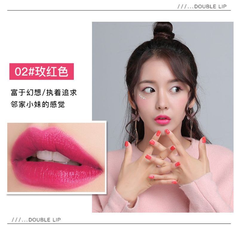 Medan Termurah Lipstik 2in1 Lipstick Oulisi