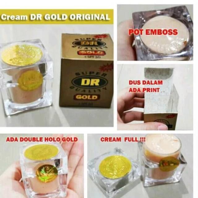 WHITENING DR.SUPER GOLD CREAM PEMUTIH