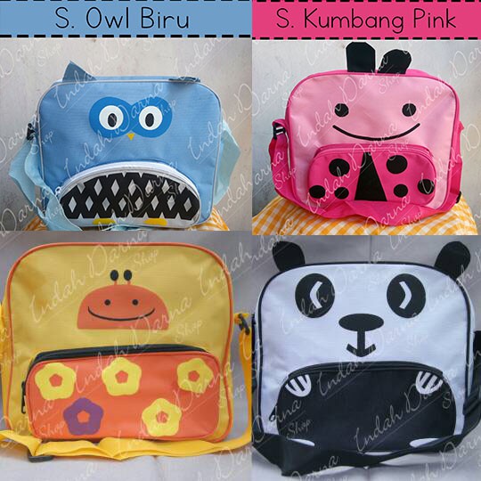 Tas Slempang Anak Karakter animal Anak Sekolah Ngaji Tas Slempang Anak Karakter animal Anak Sekolah Ngaji