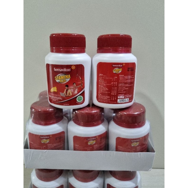 Jual Hemaviton Stamina Plus Suplemen Multivitamin Isi Kapsul Shopee Indonesia