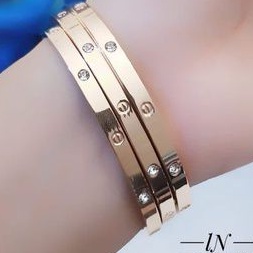 Titanium Gelang Tangan Wanita 9254W